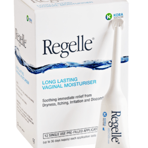 Gel đặt giữ ẩm âm đạo Regelle Kora Healthcare 6.5g cải thiện khô, đau âm đạo (6 tuýp)
