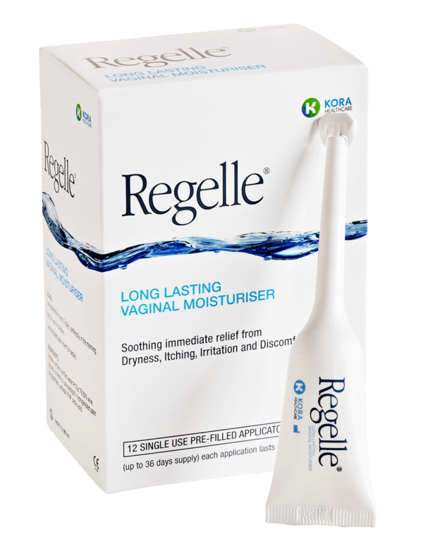 Gel đặt giữ ẩm âm đạo Regelle Kora Healthcare 6.5g cải thiện khô, đau âm đạo (6 tuýp)